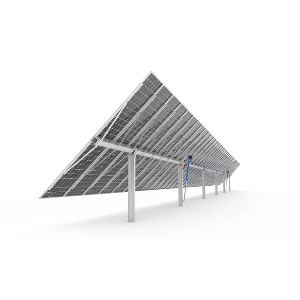 [에어칼리브] 자동추적태양광발전기 싱글자동형 100kw 20~40% 전력생산증가 태풍피해방지 푹설피해방지장치 간편한 설치