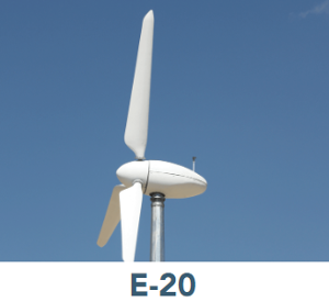[에어칼리브] E-20 풍력발전기 20KW 온그리드 영국산 라이즈에너지